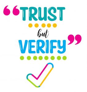 sign trust but verify